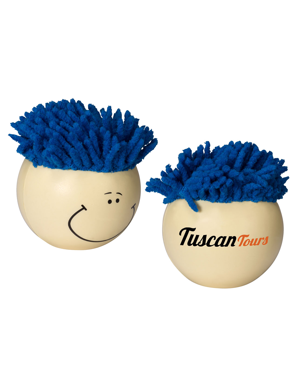 MopToppers Smiling Multicultural Stress Ball 6