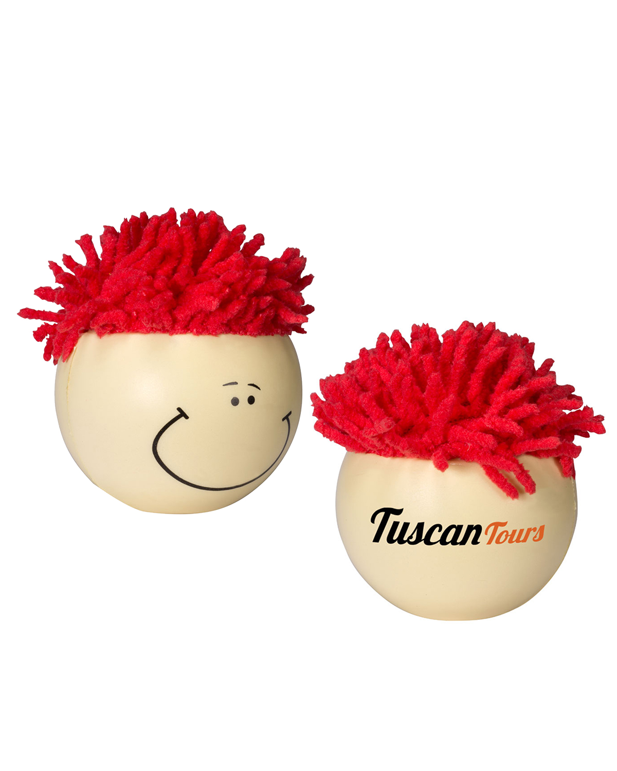 MopToppers Smiling Multicultural Stress Ball 3