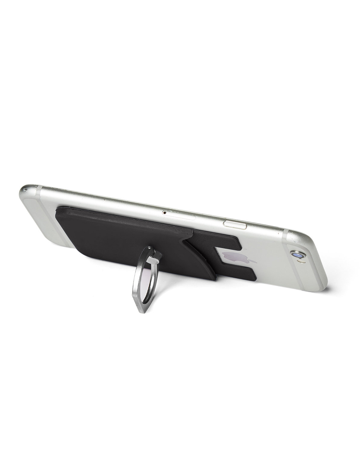 Silicone Card Holder with Metal Ring Phone Stand 27