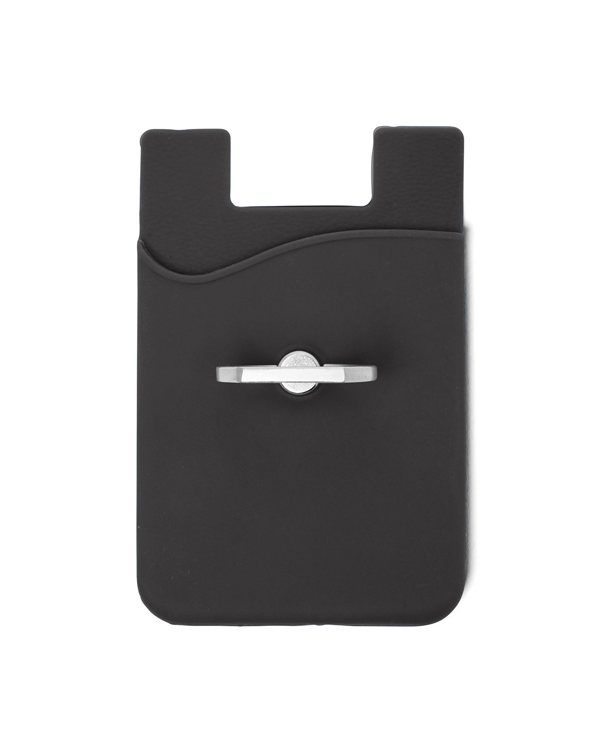 Silicone Card Holder with Metal Ring Phone Stand 10