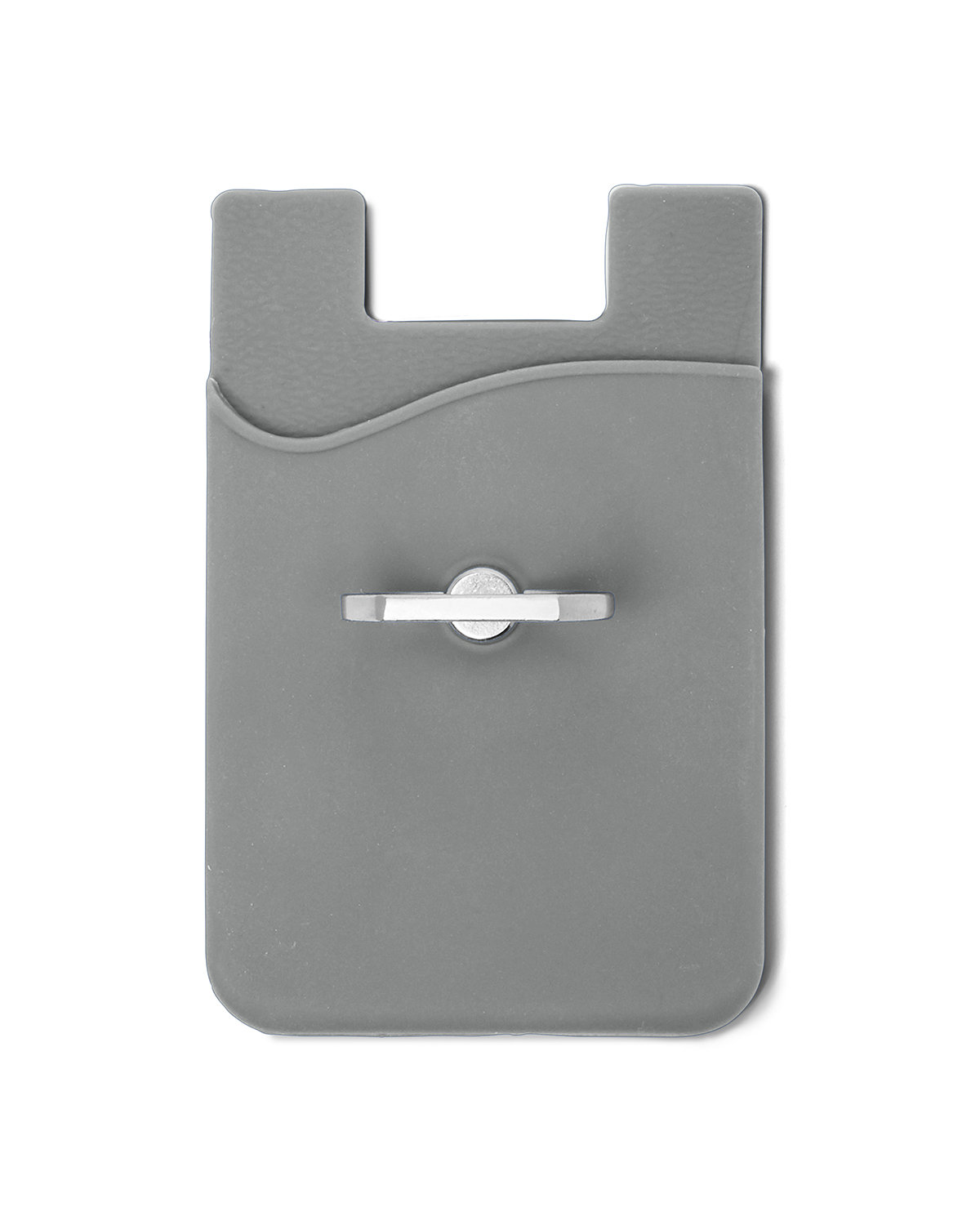 Silicone Card Holder with Metal Ring Phone Stand 48