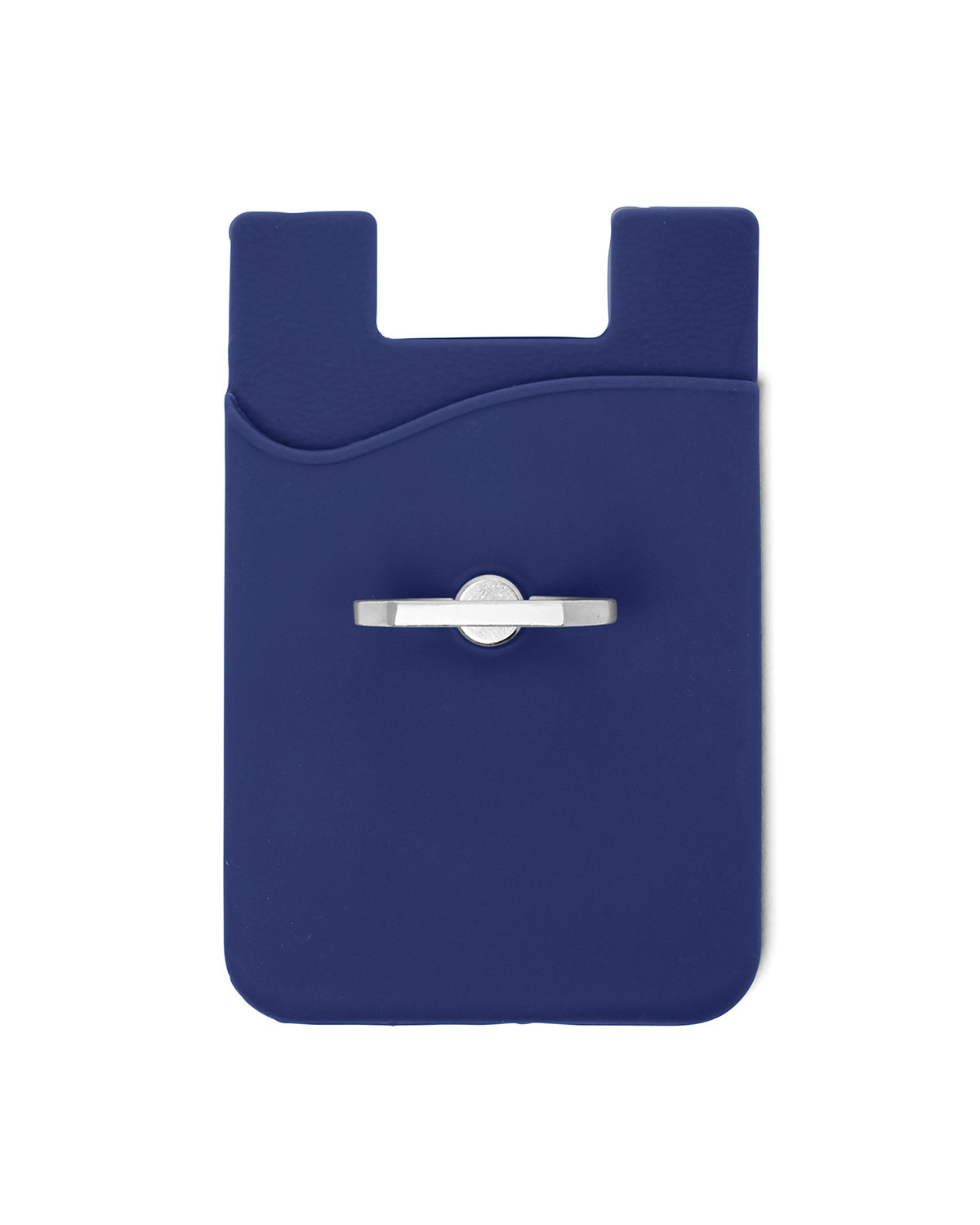 Silicone Card Holder with Metal Ring Phone Stand 43