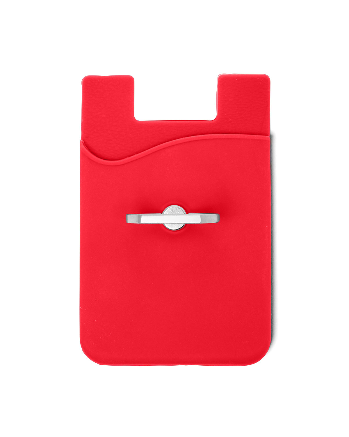 Silicone Card Holder with Metal Ring Phone Stand 26