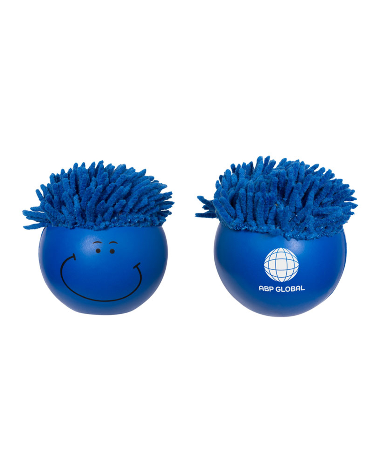 Smiling Solid Color Stress Ball