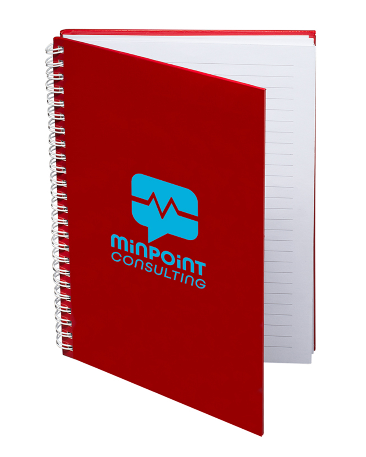 Hardcover Spiral Notebook 5.75" x 8.25" 32