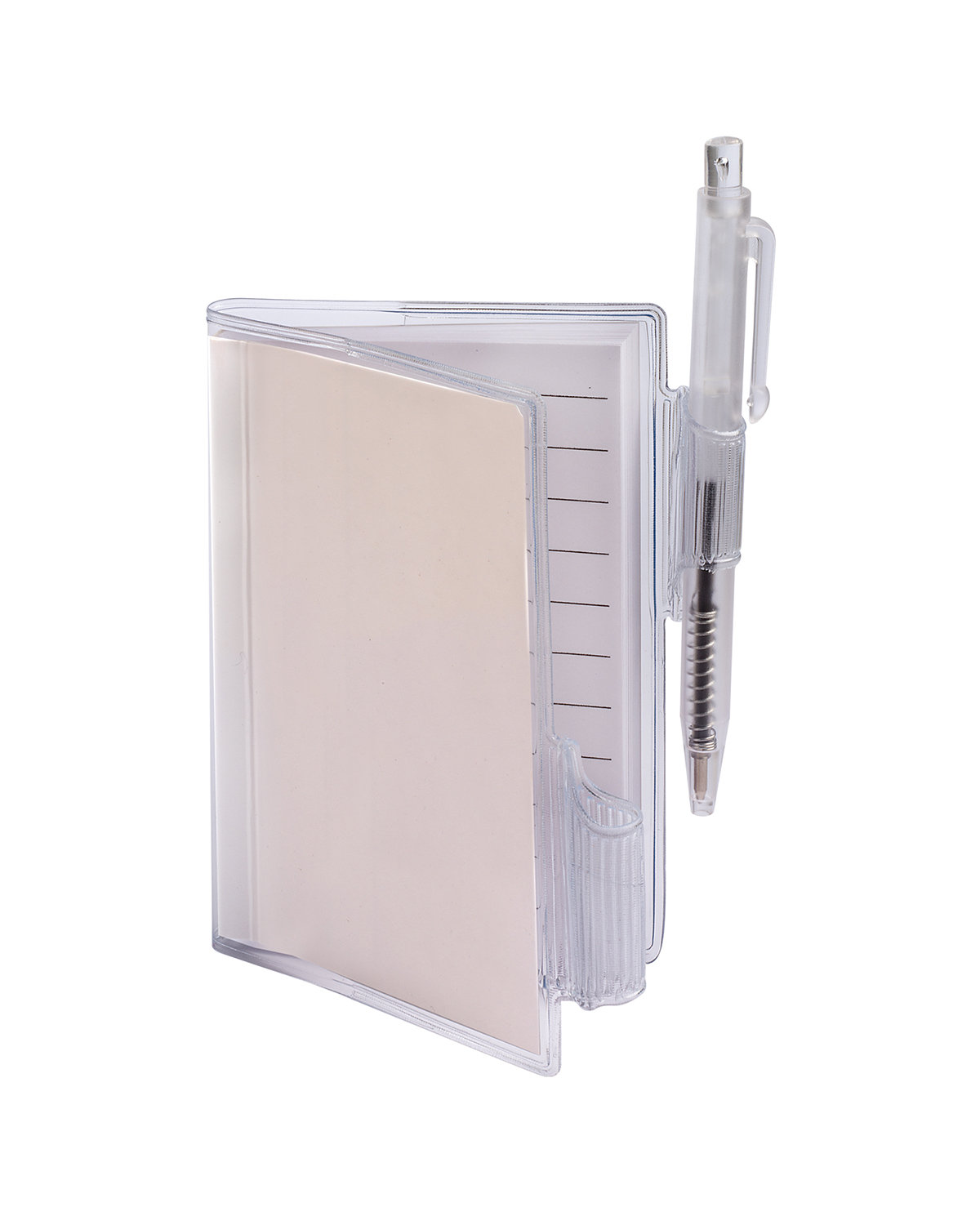 Clear-View Jotter Notebook & Pen 3.375" x 4.125" 15
