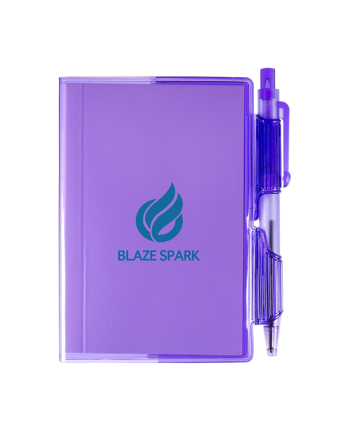Clear-View Jotter Notebook & Pen 3.375" x 4.125" 6