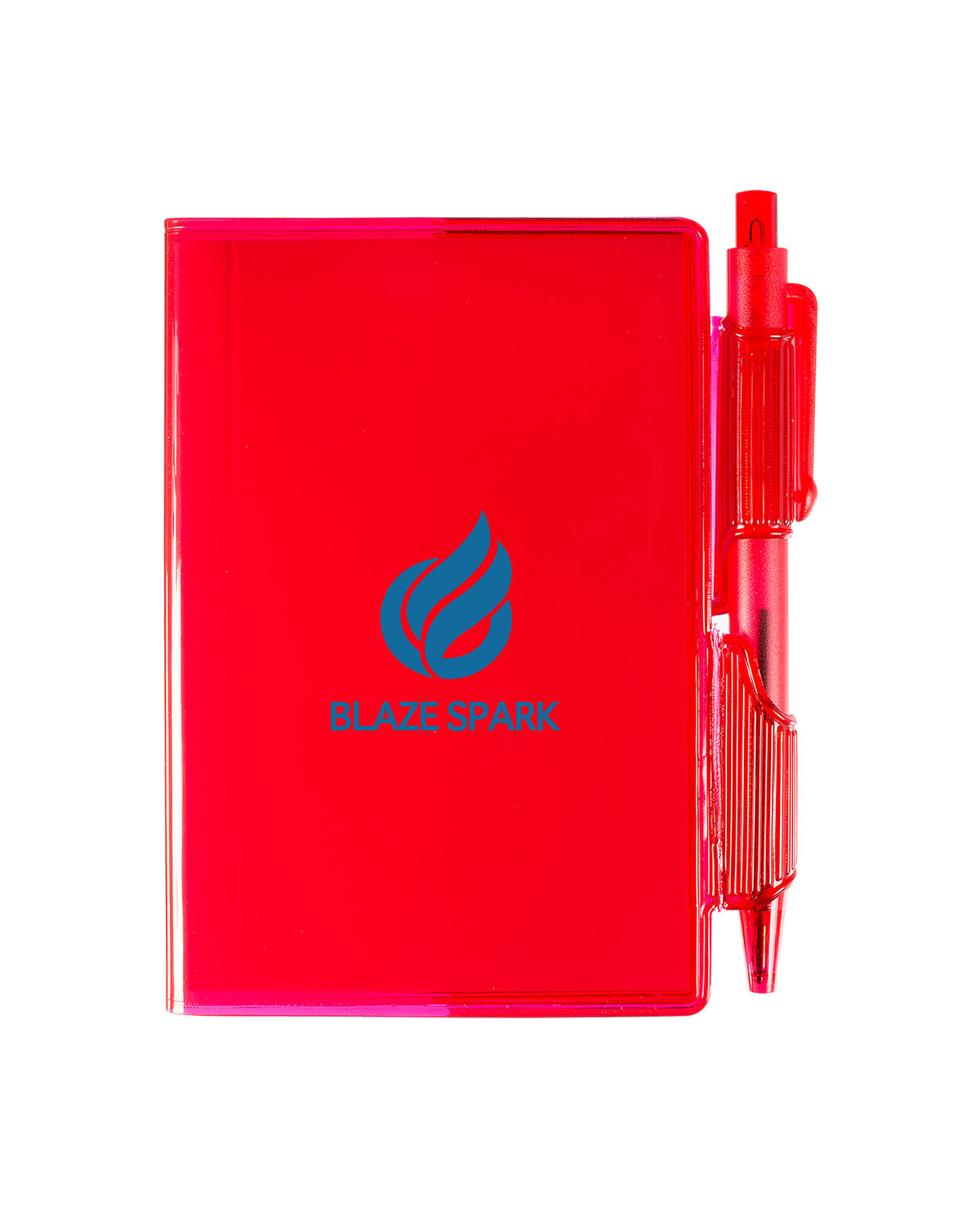 Clear-View Jotter Notebook & Pen 3.375" x 4.125" 30