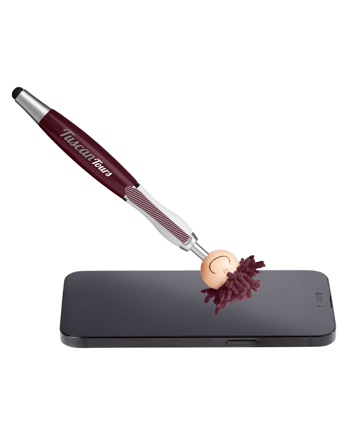 Multicultural Screen Cleaner With Stylus Pen 92