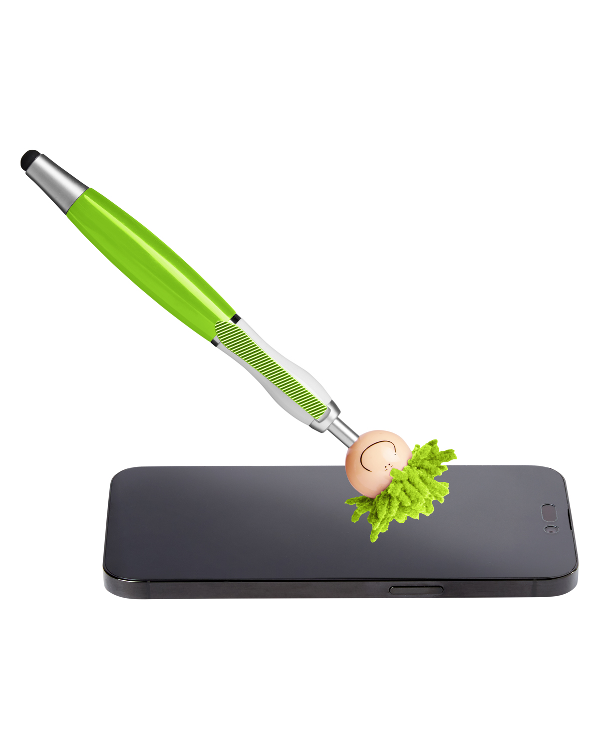 Multicultural Screen Cleaner With Stylus Pen 178