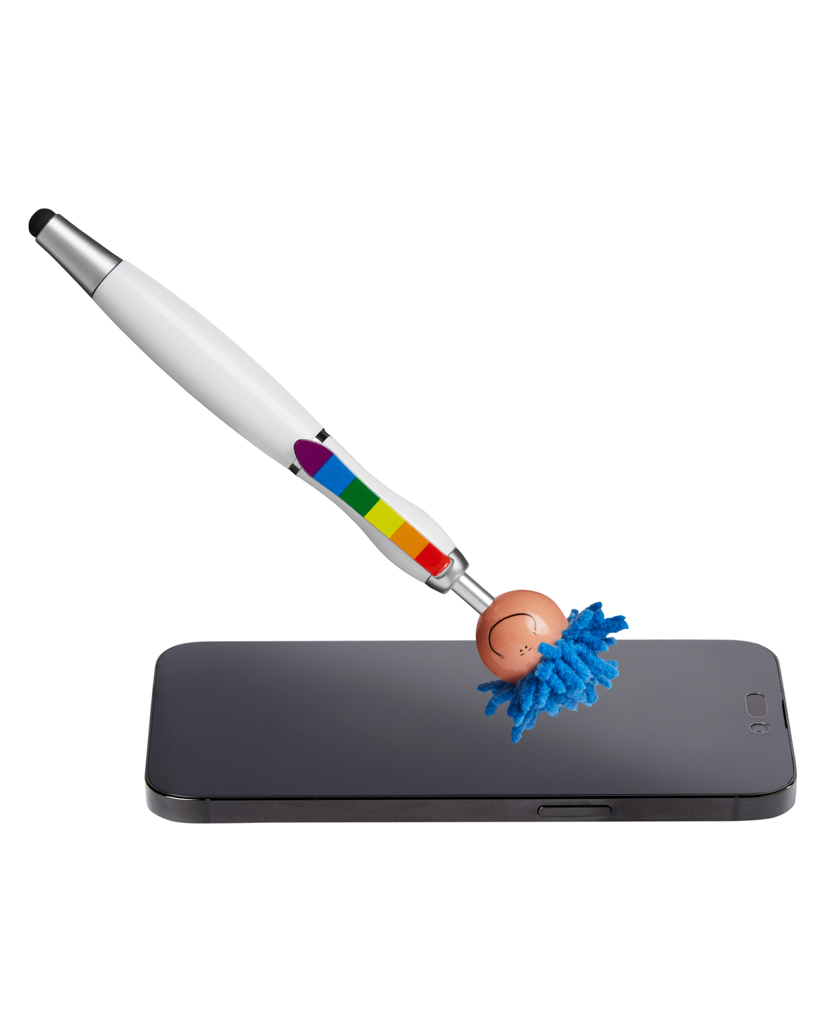 Multicultural Screen Cleaner With Stylus Pen 22