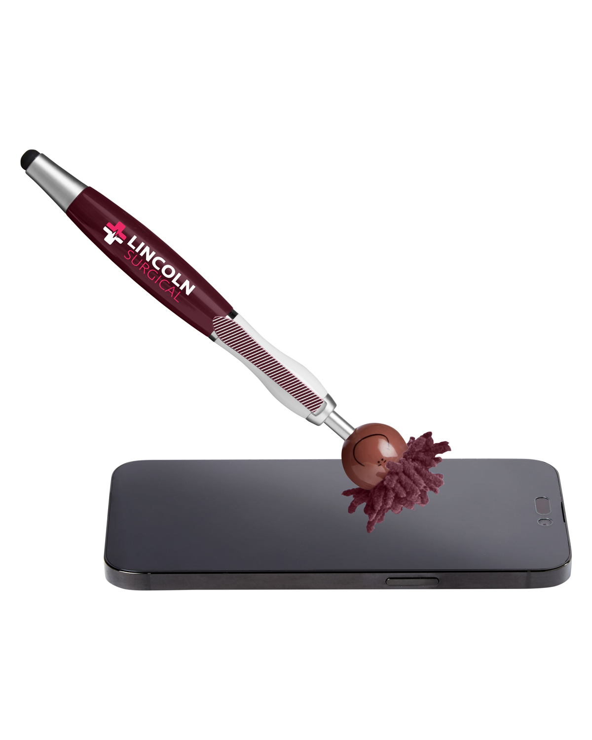 Multicultural Screen Cleaner With Stylus Pen 135