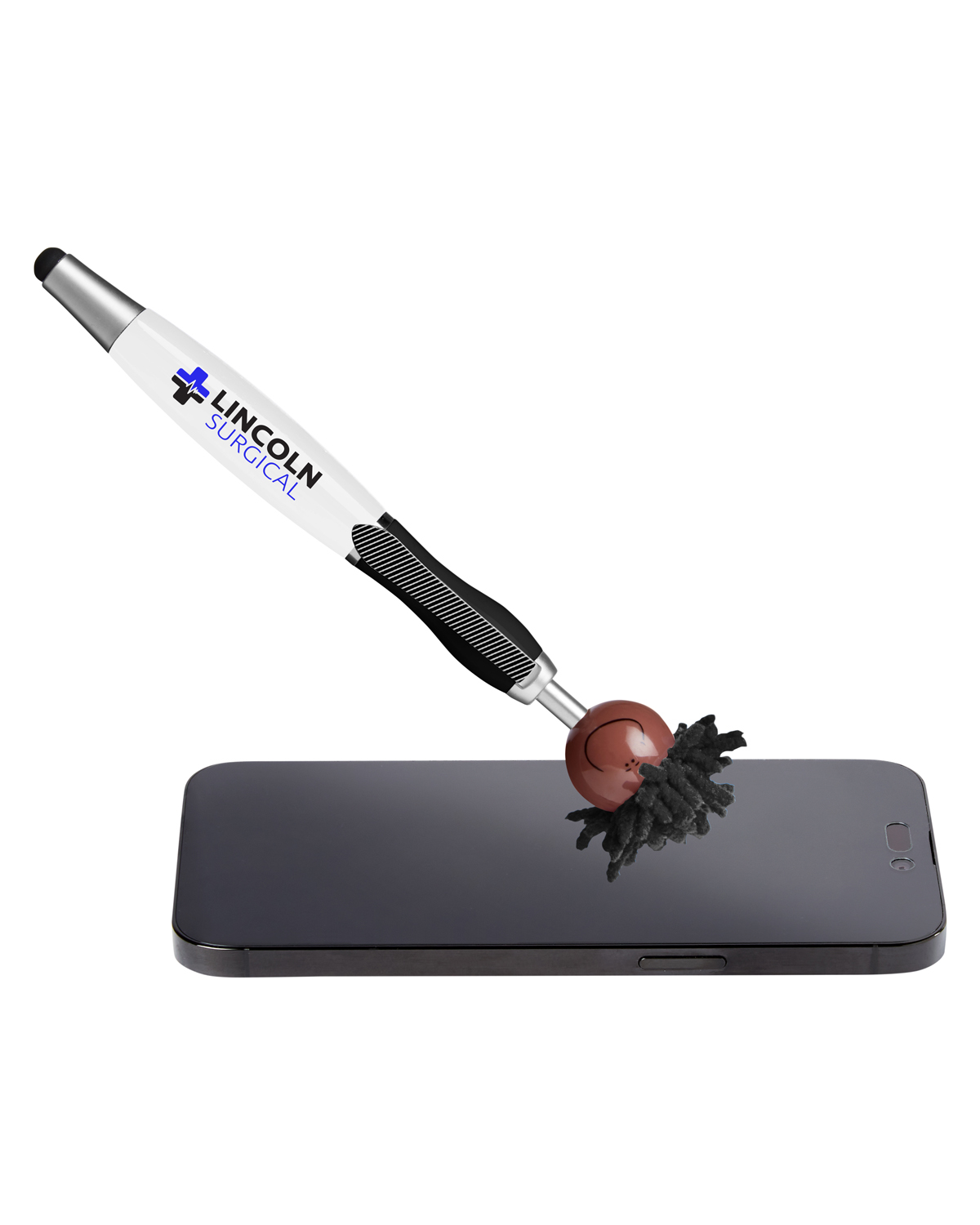 Multicultural Screen Cleaner With Stylus Pen 121