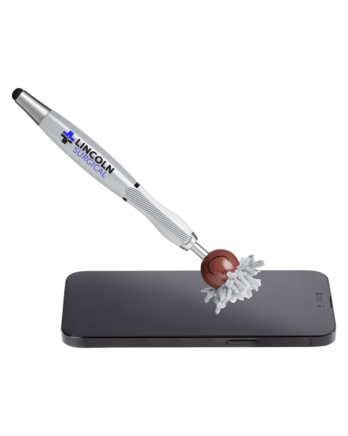 Multicultural Screen Cleaner With Stylus Pen 38
