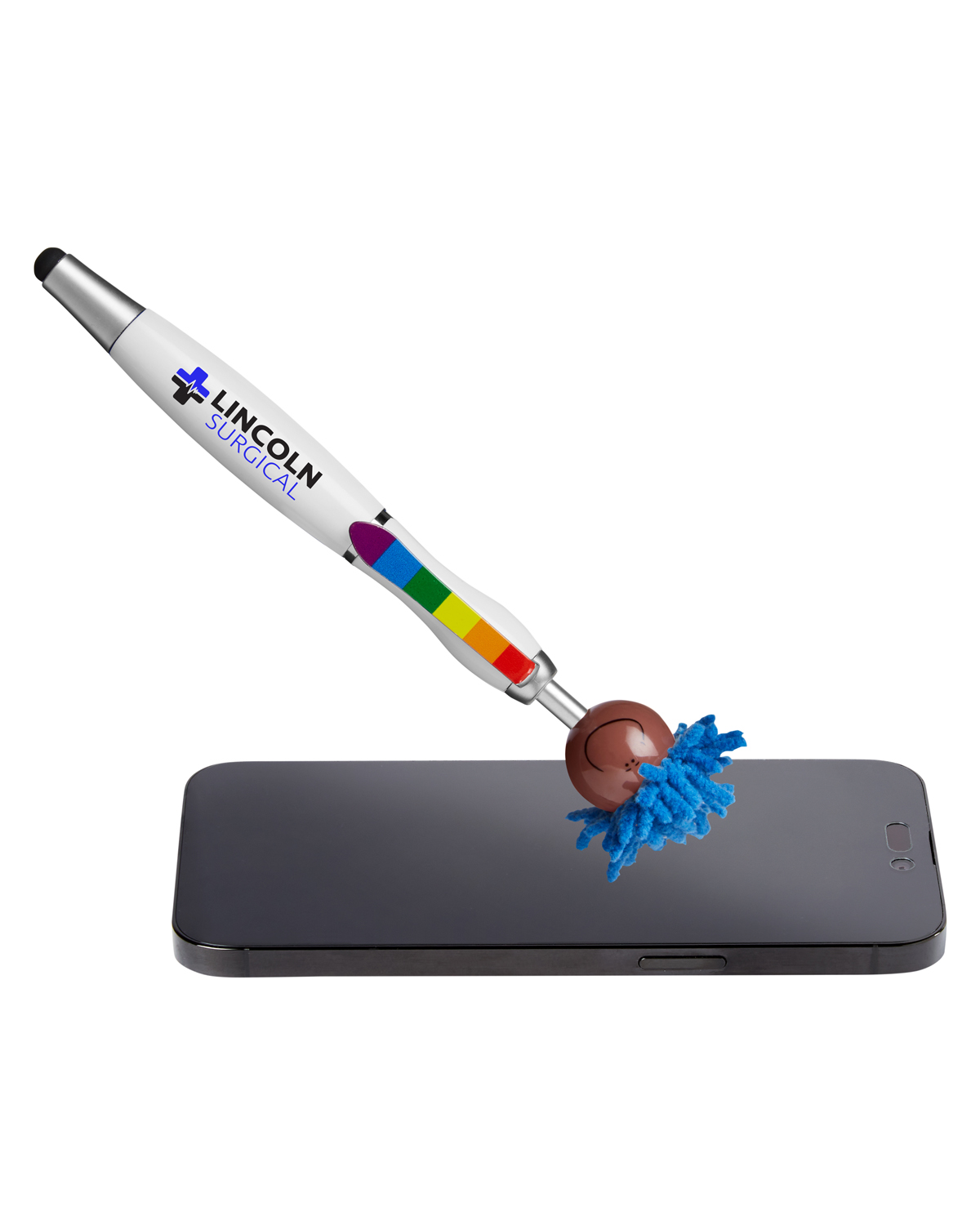 Multicultural Screen Cleaner With Stylus Pen 152