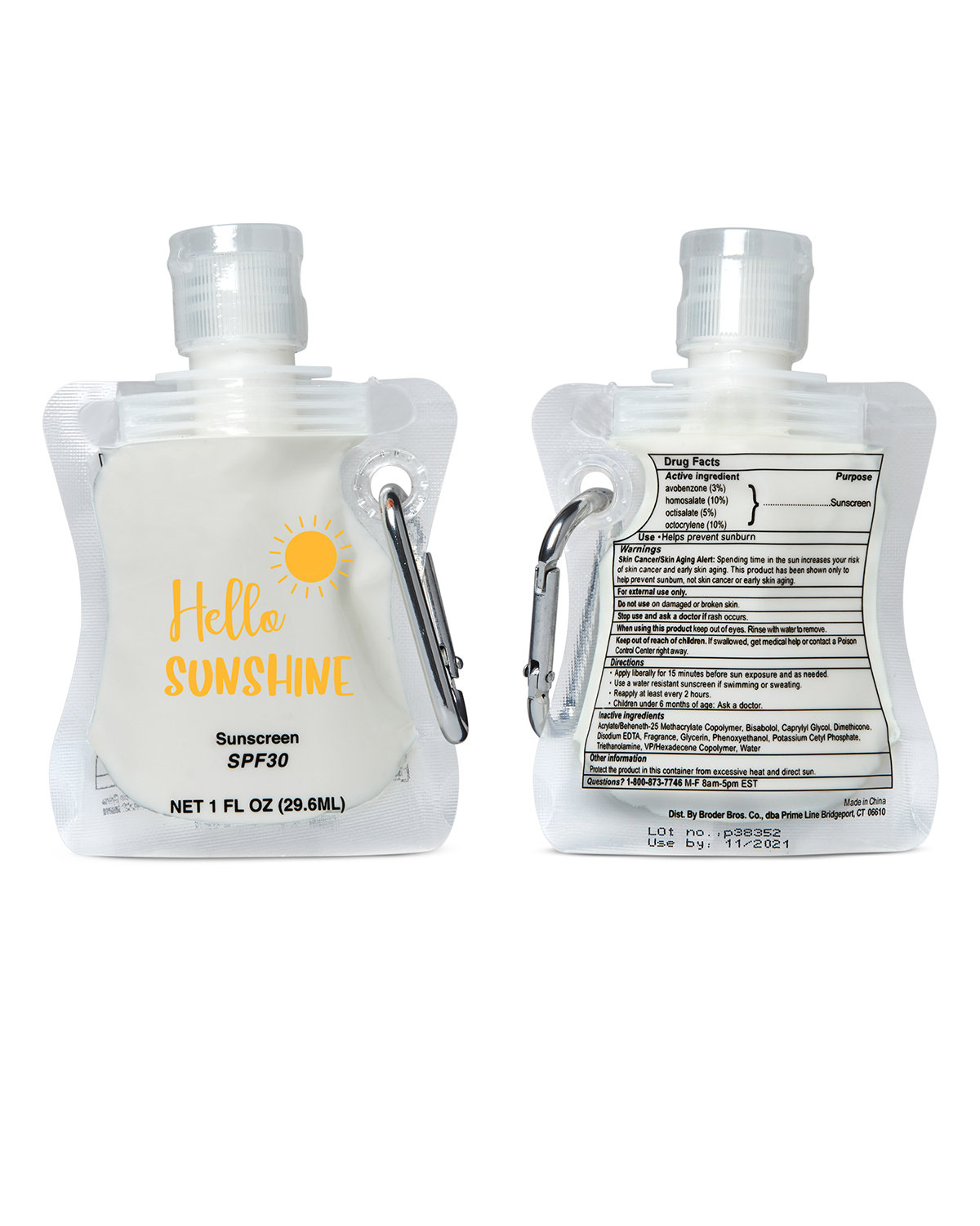 Collapsible Sunscreen 1 oz. 5