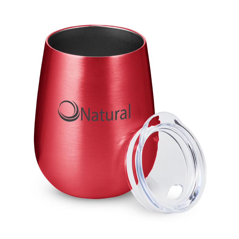 10 oz Stemless Insulated Wine Tumbler With Lid 48
