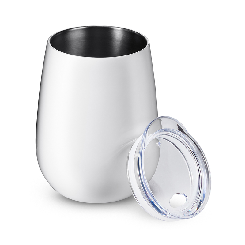 10 oz Stemless Insulated Wine Tumbler With Lid 34