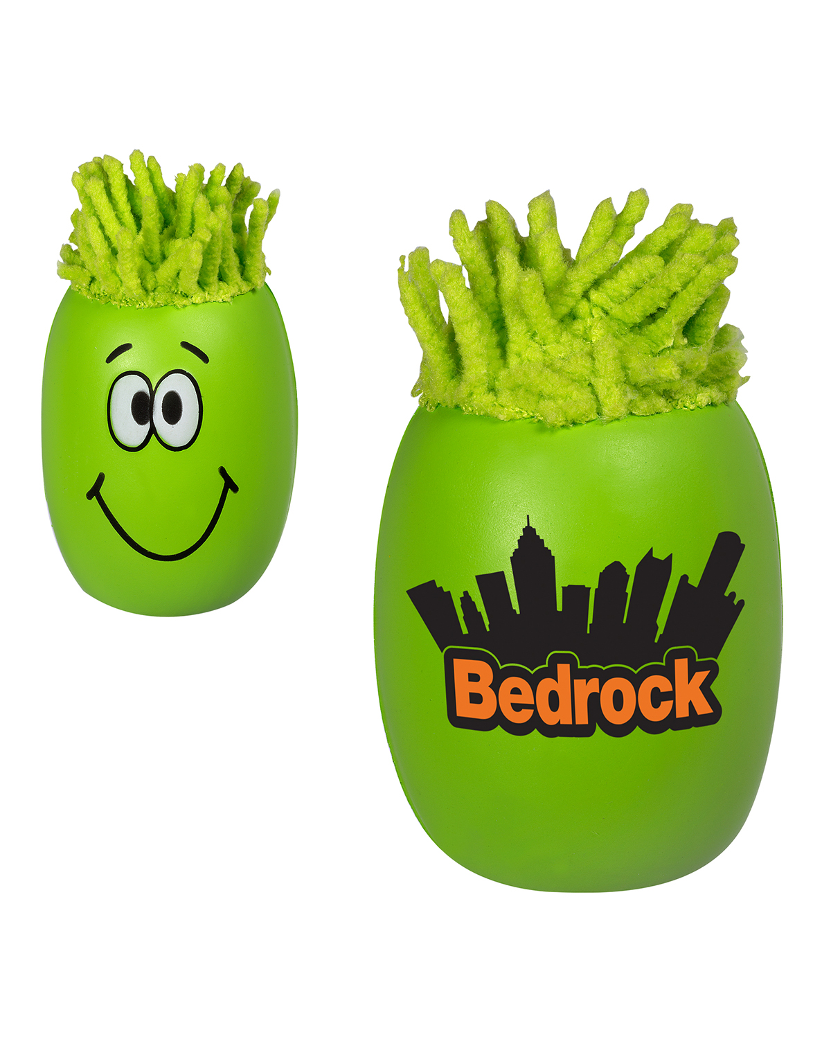 Smiling Oblong Stress Ball 9