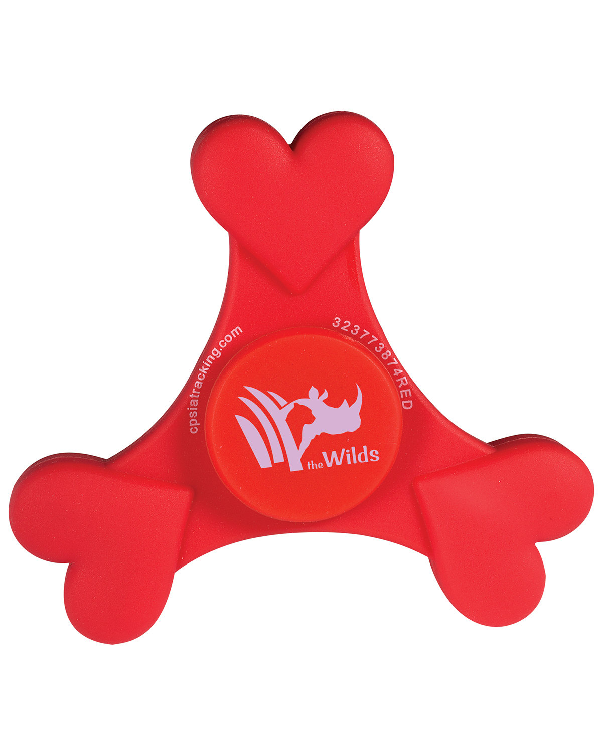 Heart Shape Promospinner Fidget Spinner Sensory Toy 3