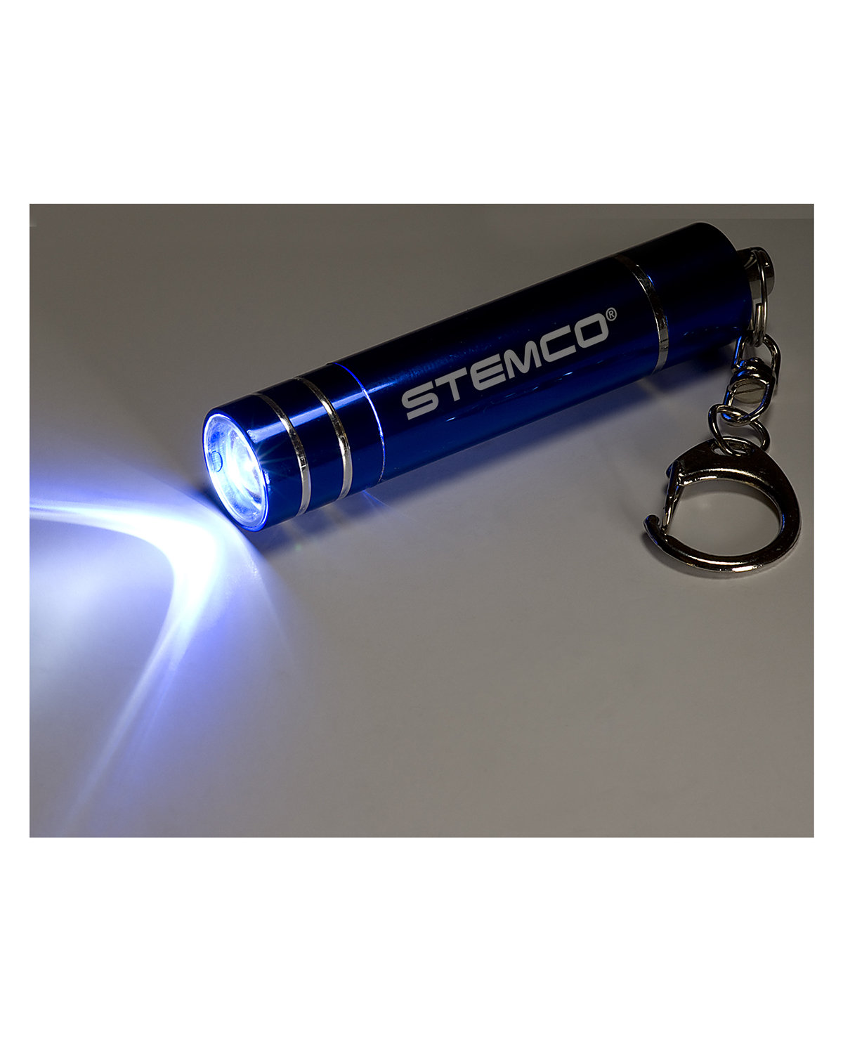 Micro 1 LED Flashlight With Keychain 10