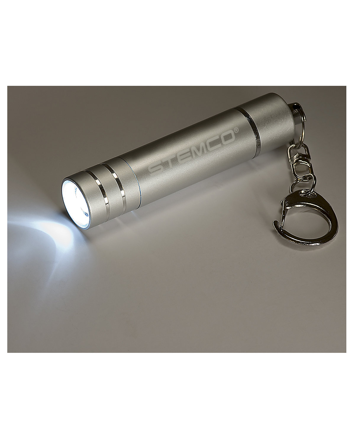 Micro 1 LED Flashlight With Keychain 2