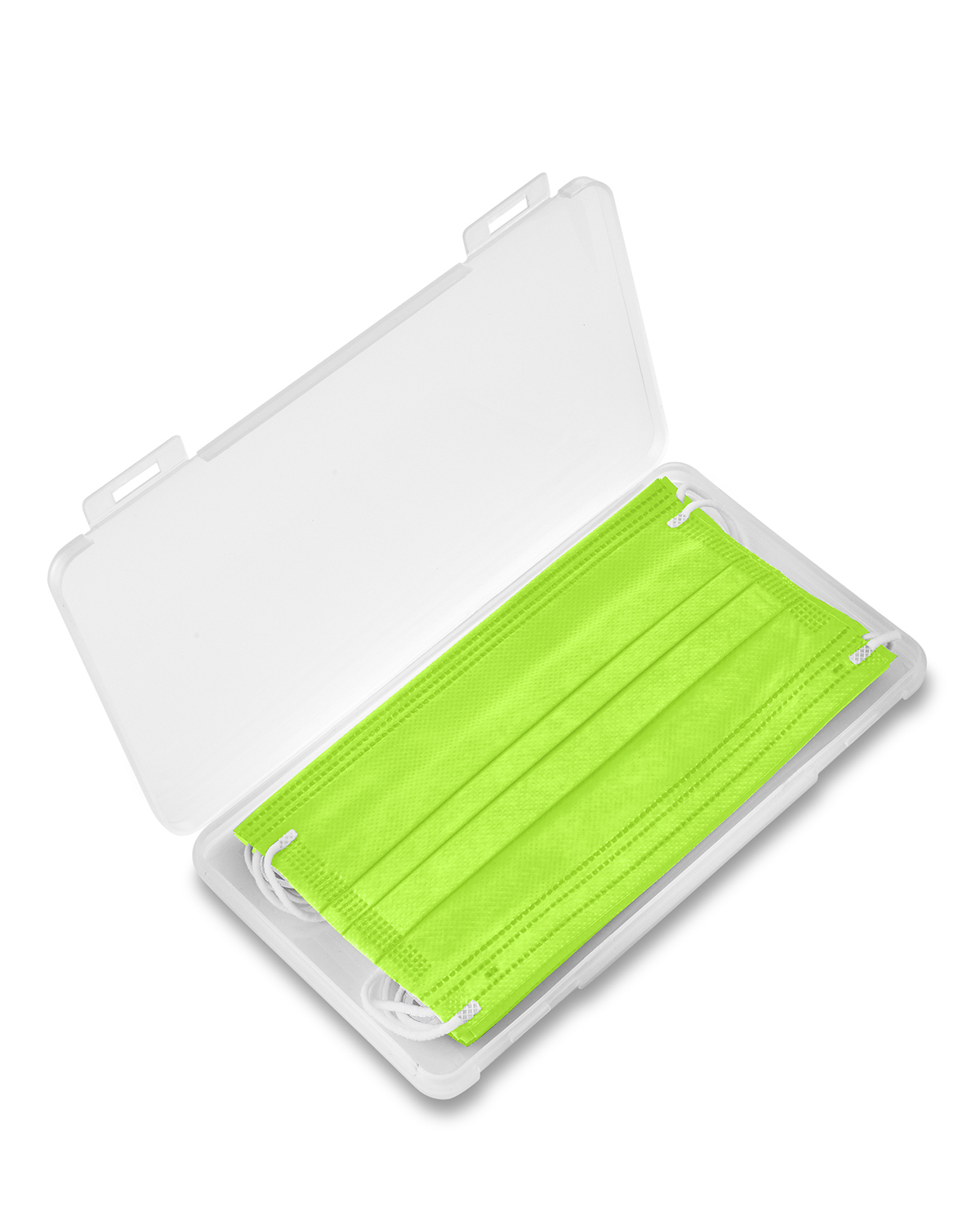 Mask Set In Clear Frosted Case 52