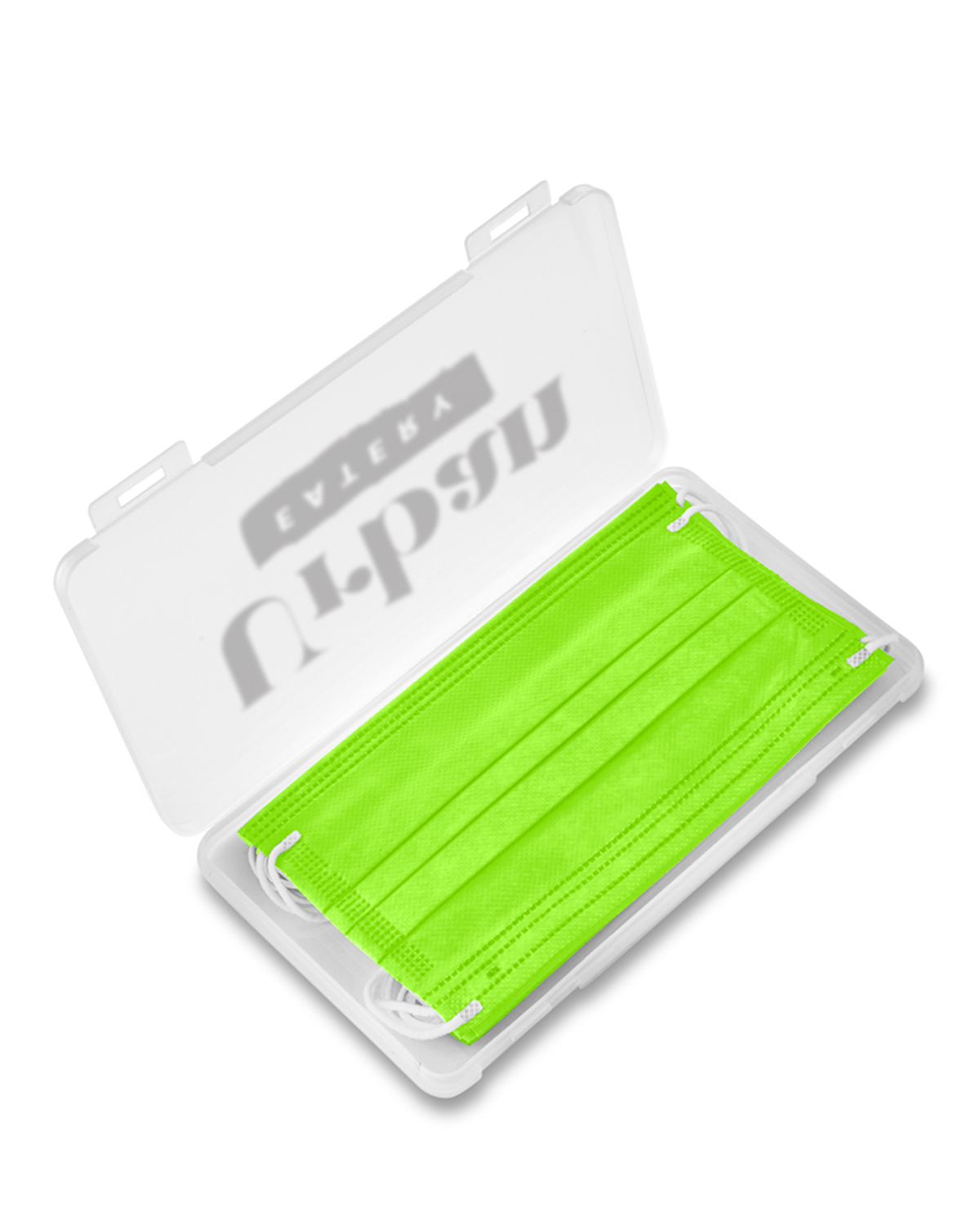 Mask Set In Clear Frosted Case 3