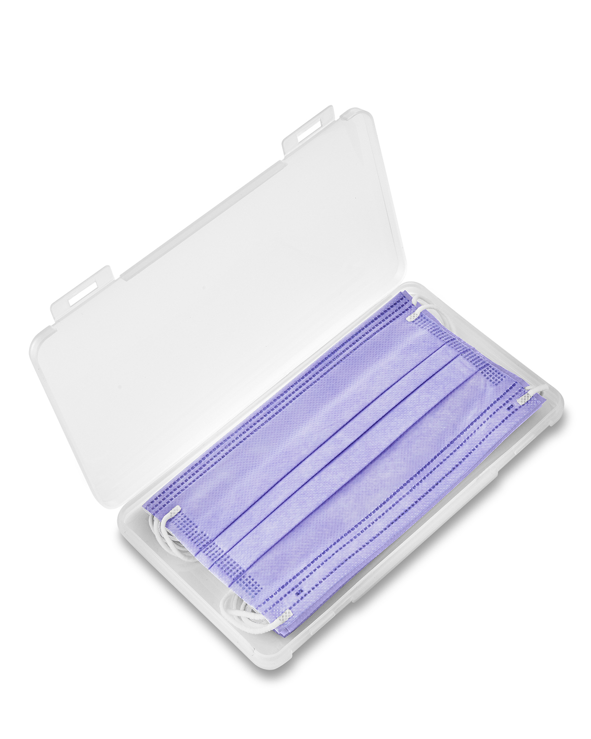 Mask Set In Clear Frosted Case 9