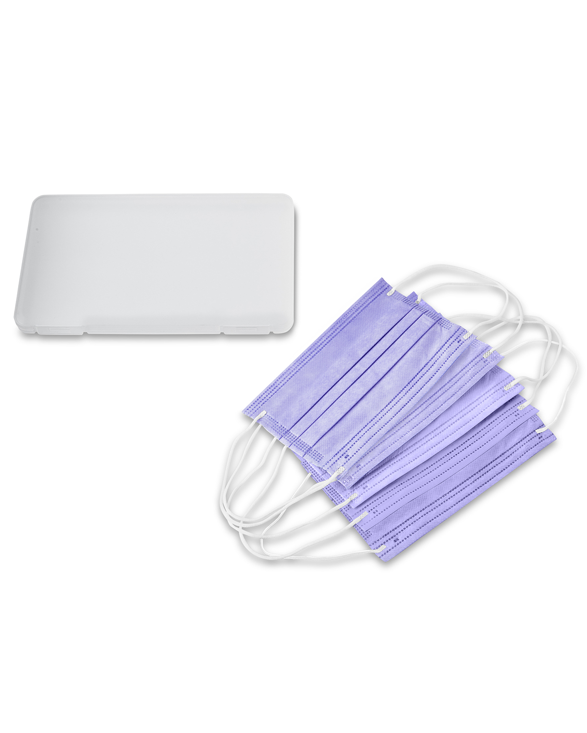 Mask Set In Clear Frosted Case 12