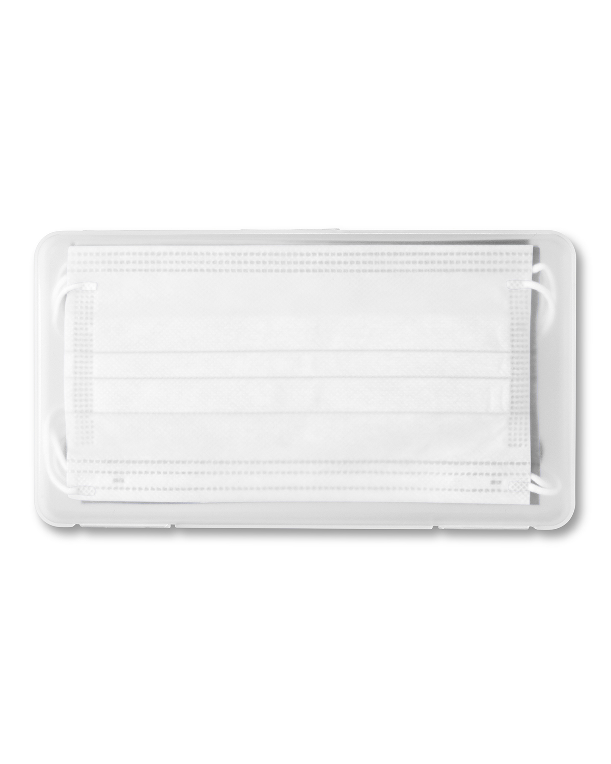 Mask Set In Clear Frosted Case 48