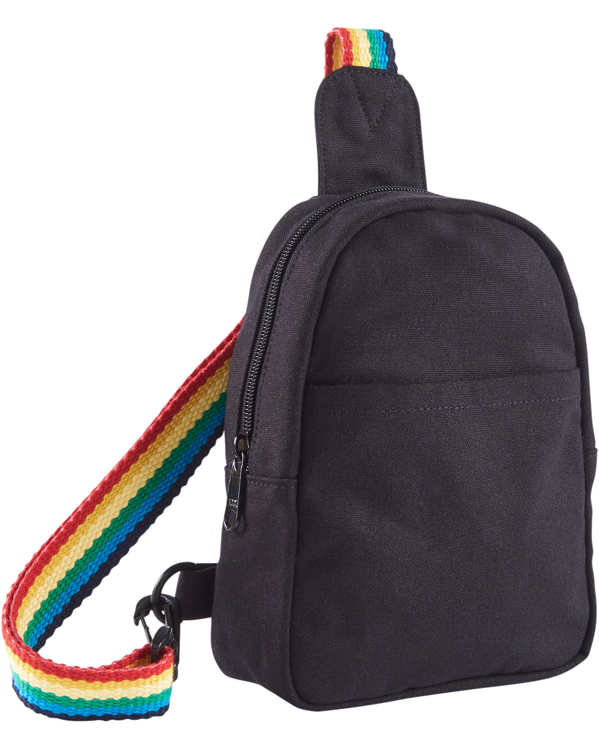 Rainbow Pride Recycled Cotton Crossbody Bag 10