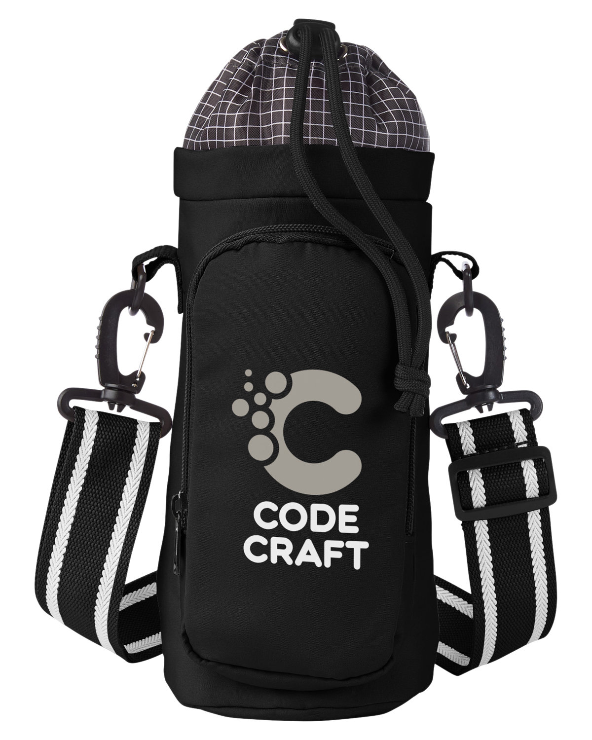 Academy Eco Friendly Water Bottle Bag With Storage Pocket. 6