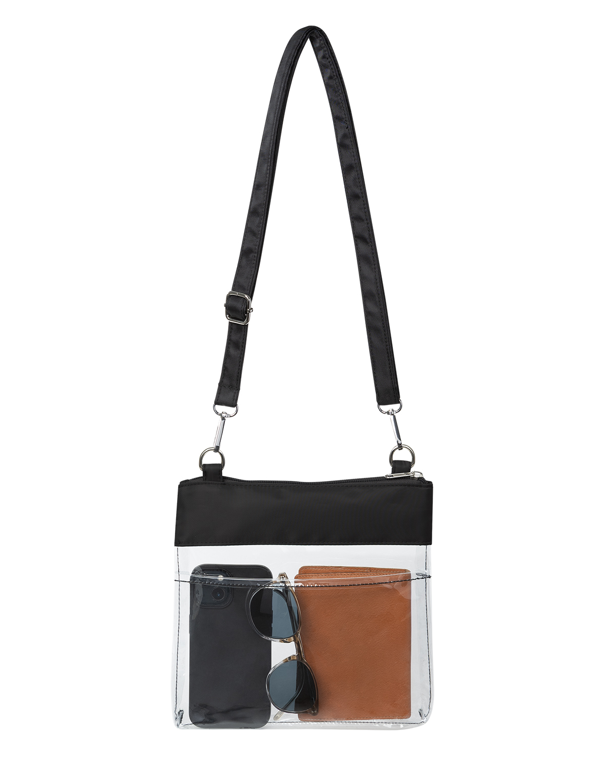 All Access Clear Crossbody Bag with Detachable Strap 3