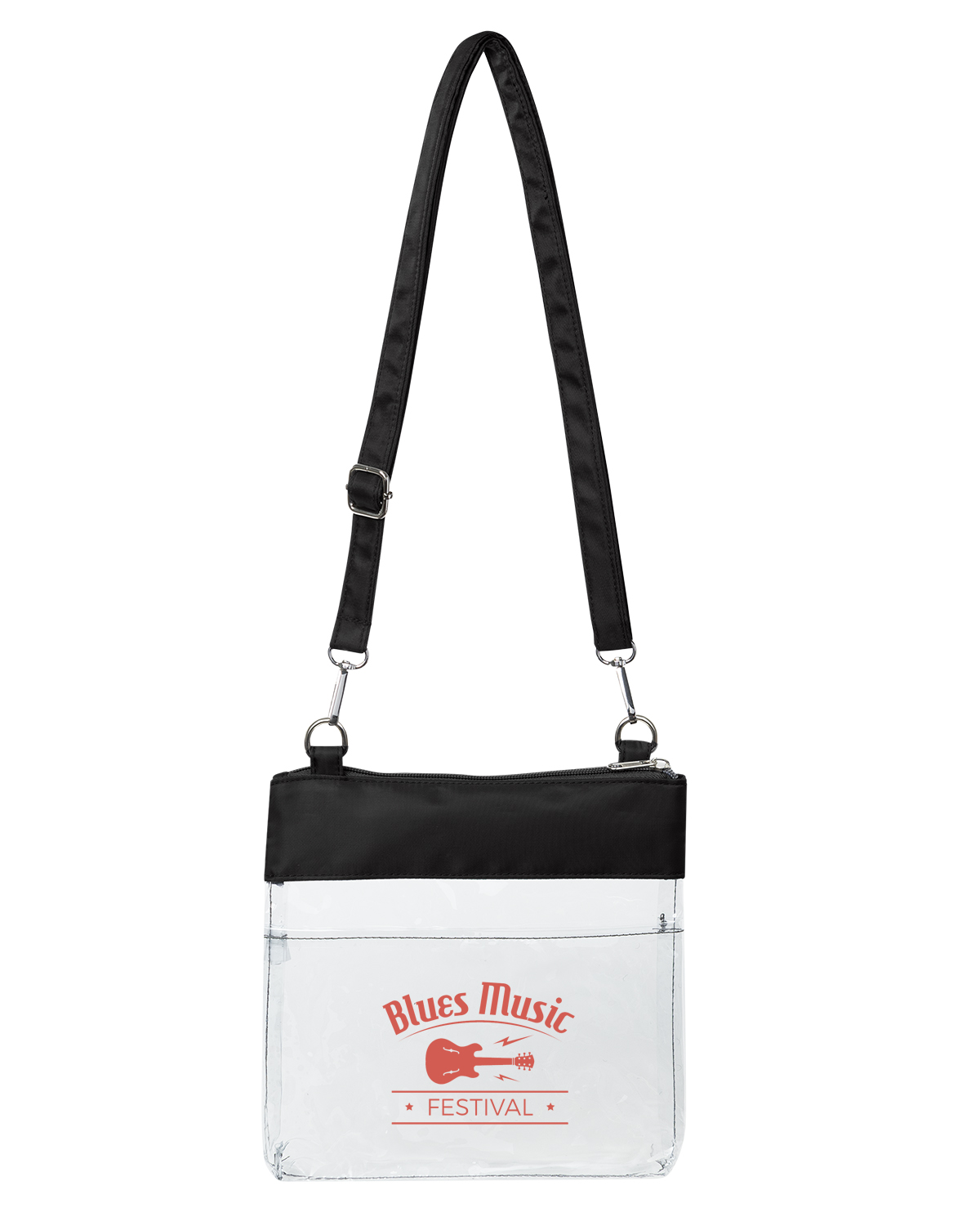 All Access Clear Crossbody Bag with Detachable Strap 10