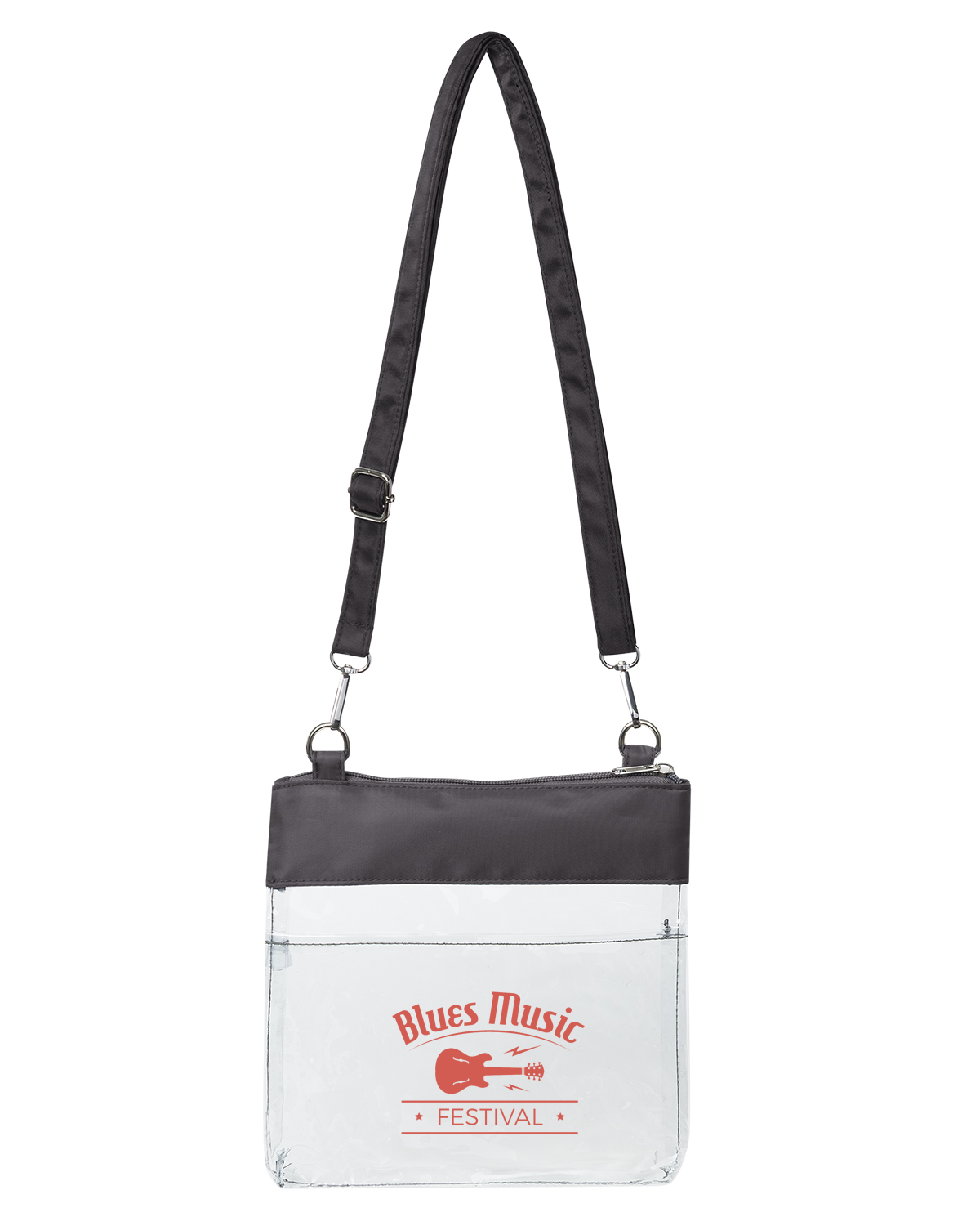 All Access Clear Crossbody Bag with Detachable Strap 4