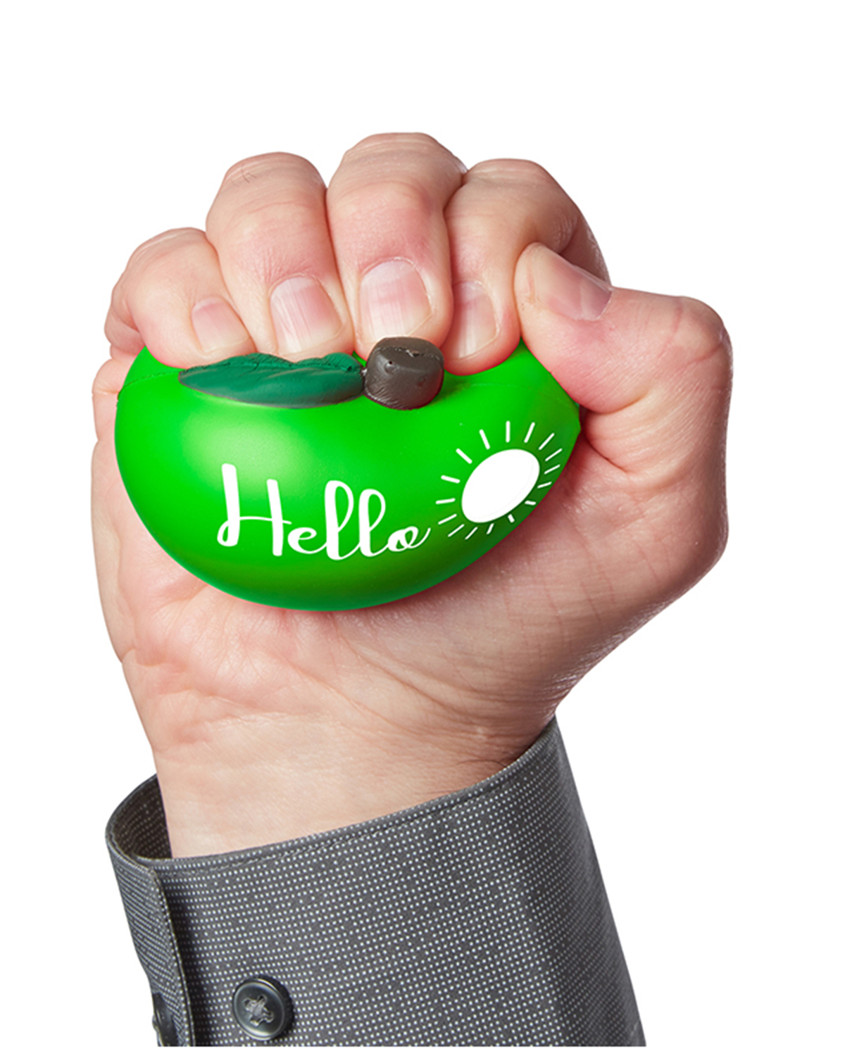 Apple Shape Super Squish Stress Ball Sensory Toy 2