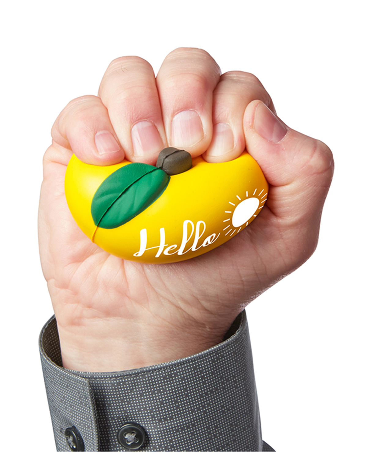 Apple Shape Super Squish Stress Ball Sensory Toy 24