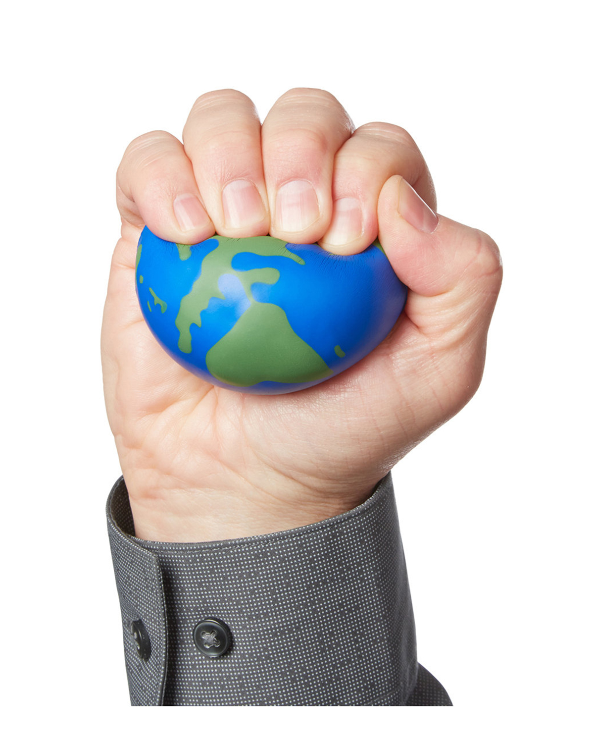 Globe Earth Super Squish Stress Ball Sensory Toy 9