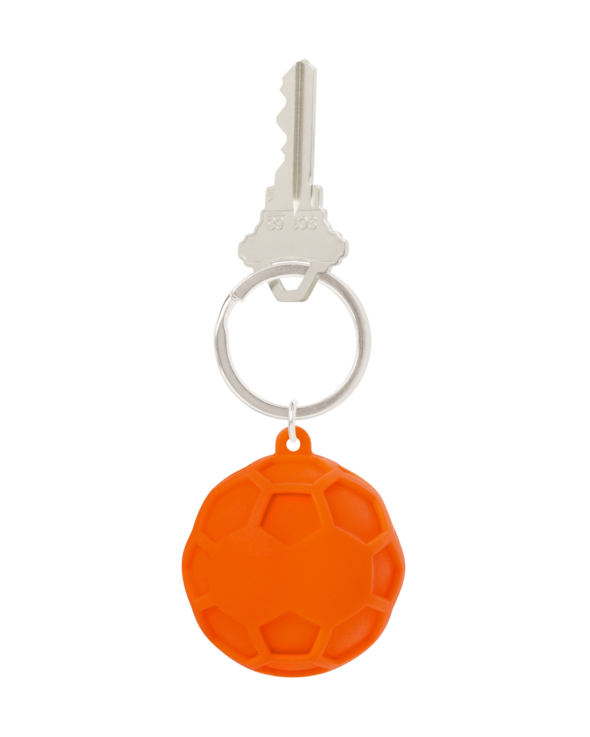 Silicone Squish Ball Keychain 6