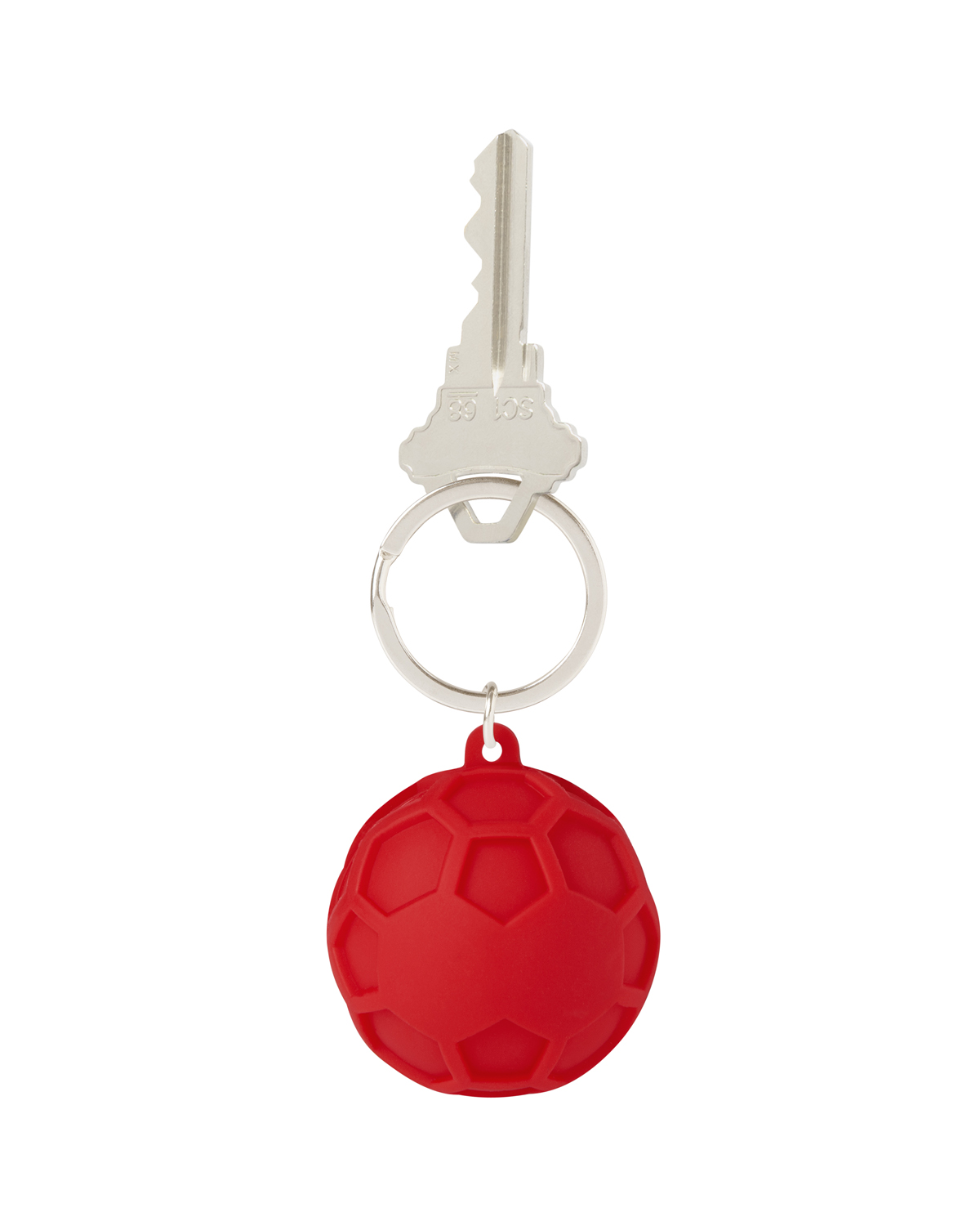 Silicone Squish Ball Keychain 44
