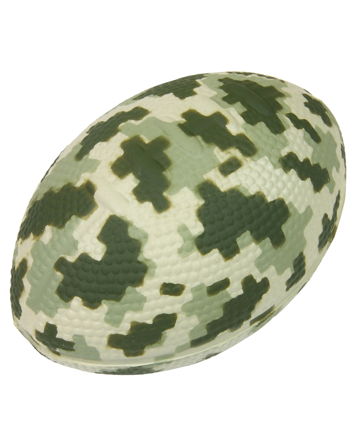Digi Camo Football Shape Stress Ball 1