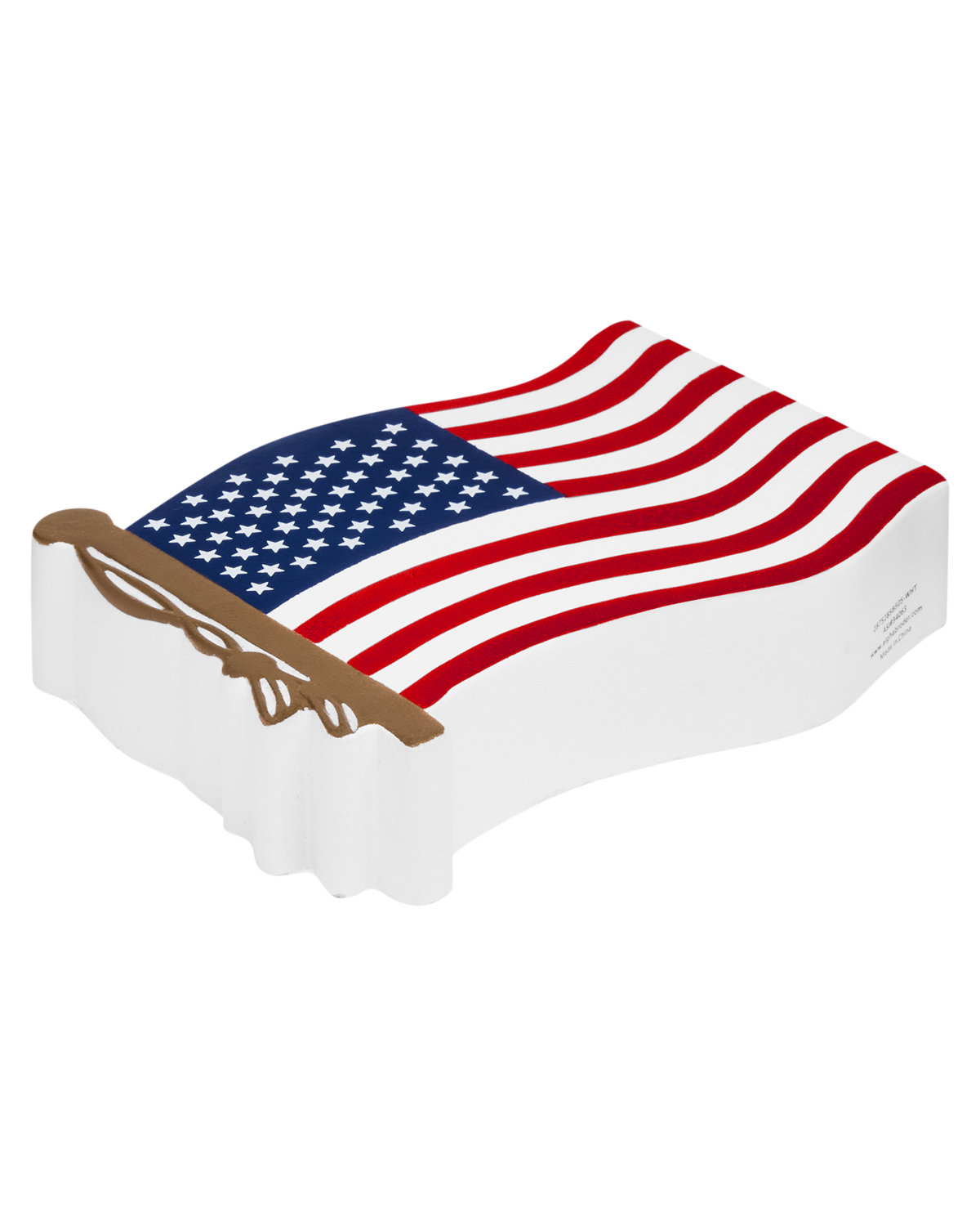 Patriotic USA Flag Shape Stress Ball 11
