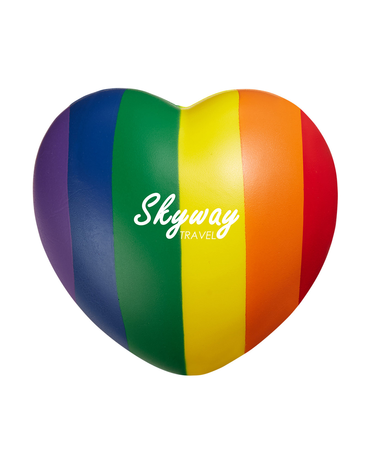 Rainbow Pride Heart Shape Stress Ball 2