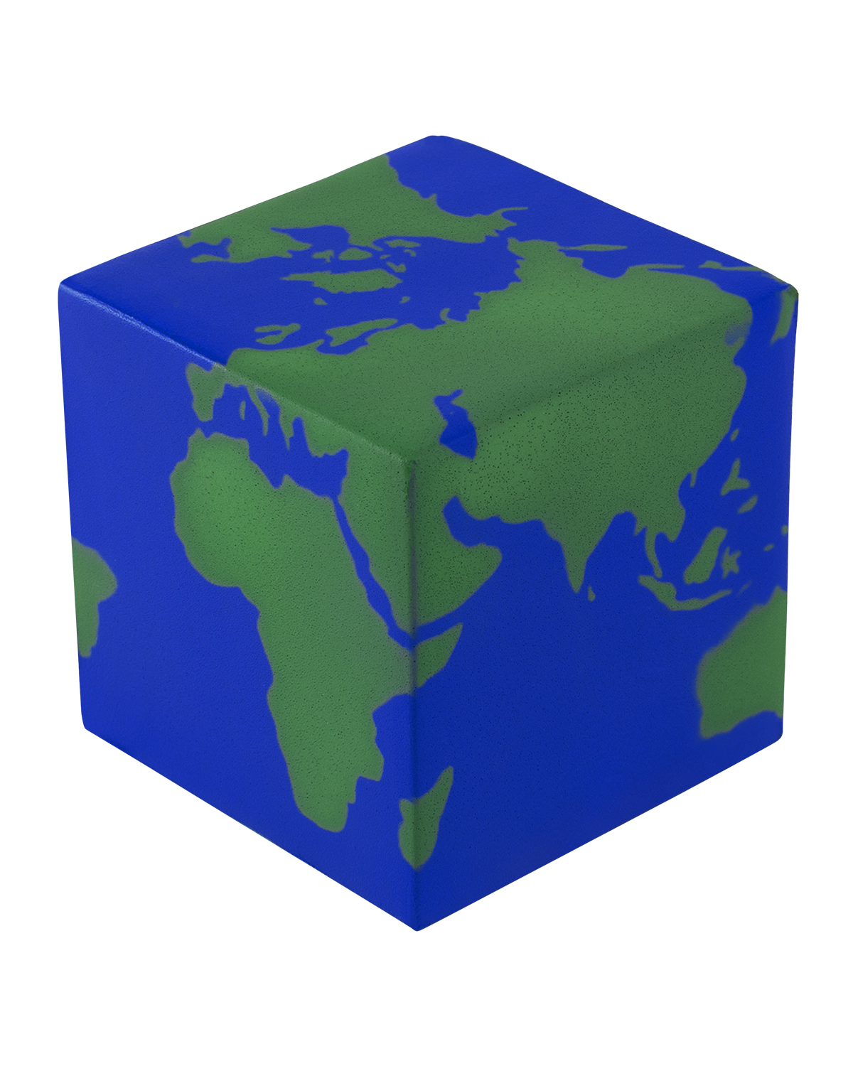 Earth Cube Shape Stress Ball. 11