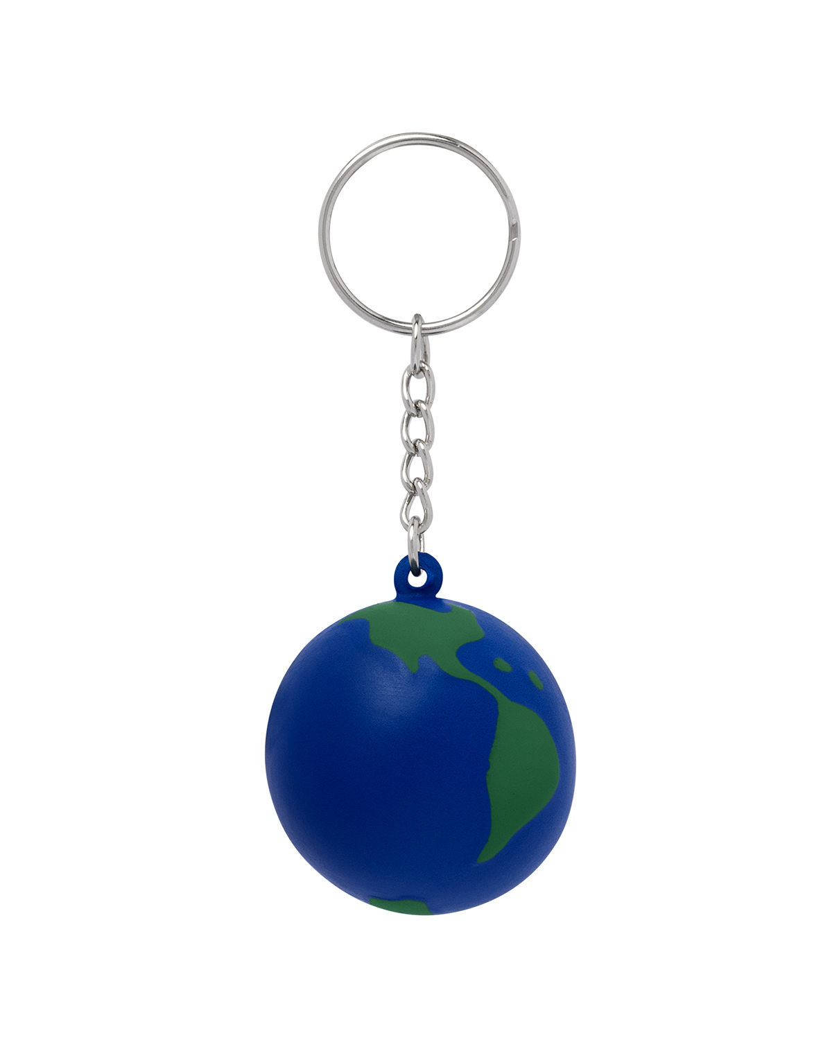 Globe Earth Shape Stress Ball Keychain 3