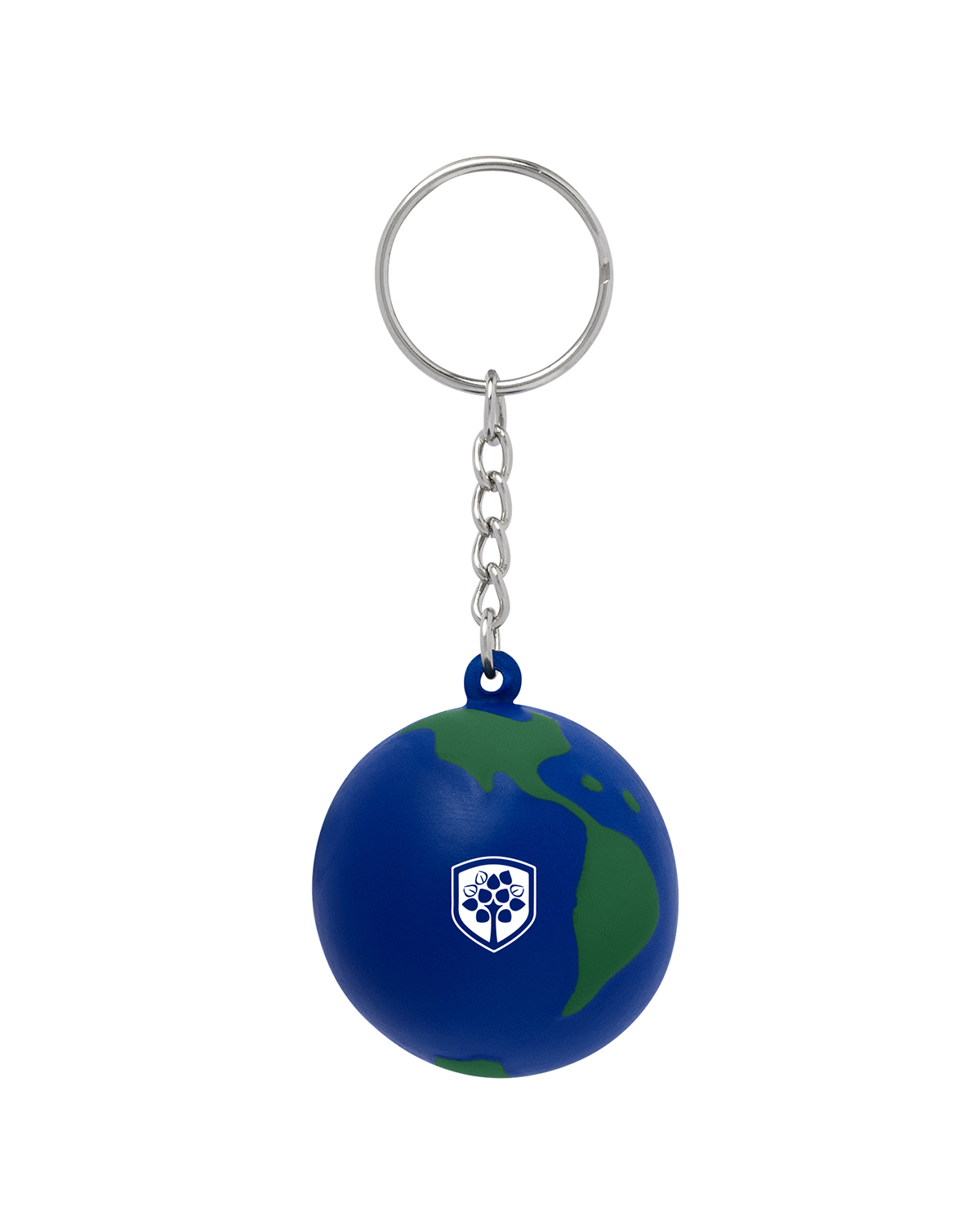 Globe Earth Shape Stress Ball Keychain 2