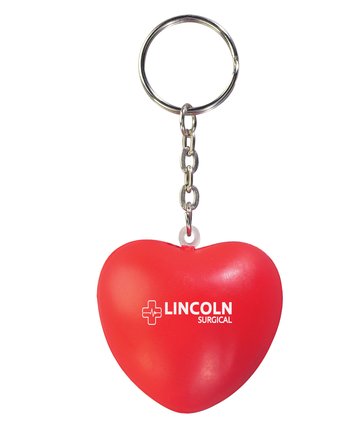Heart Shape Stress Ball Keychain 3