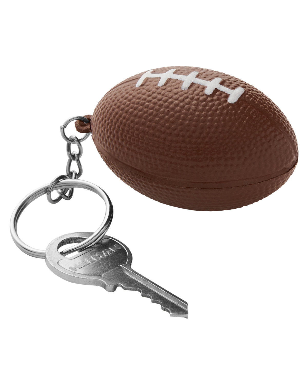 Football Shape Stress Ball Keychain 4