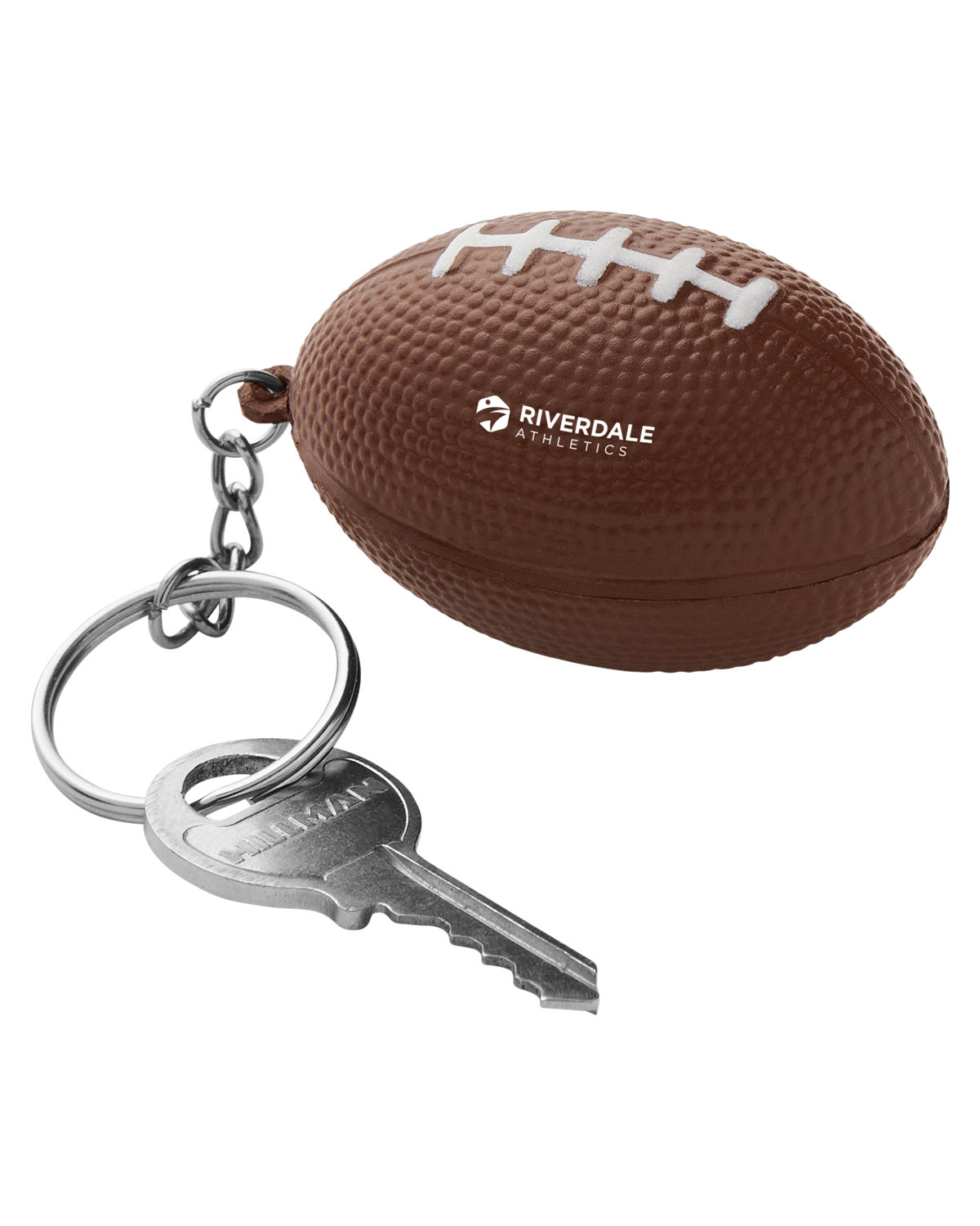 Football Shape Stress Ball Keychain 6